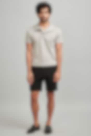 Grey Polo T-Shirt by Dash and Dot Men at Pernia's Pop Up Shop