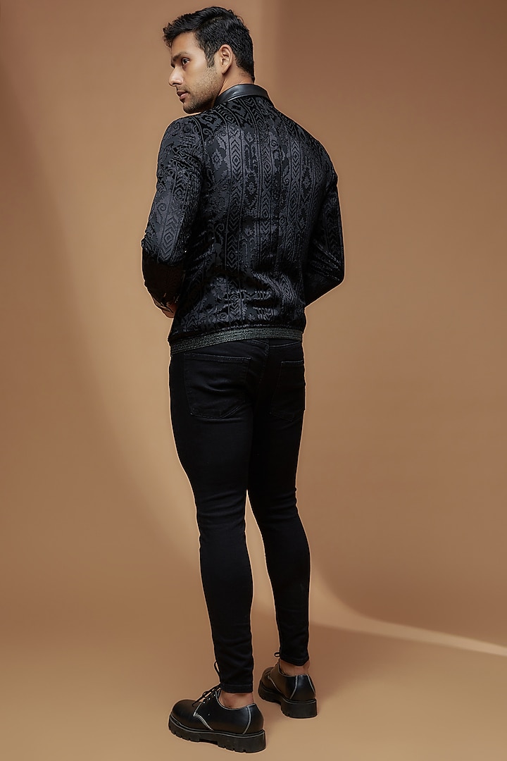 Black Velvet Jacket by Dapper Dare at Pernia's Pop Up Shop 2025
