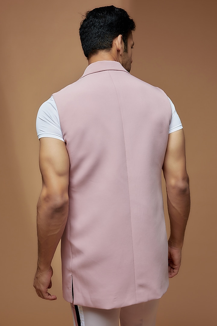 Light Purple Banana Crepe Blazer Set by Dapper & Dare at Pernia's Pop Up Shop