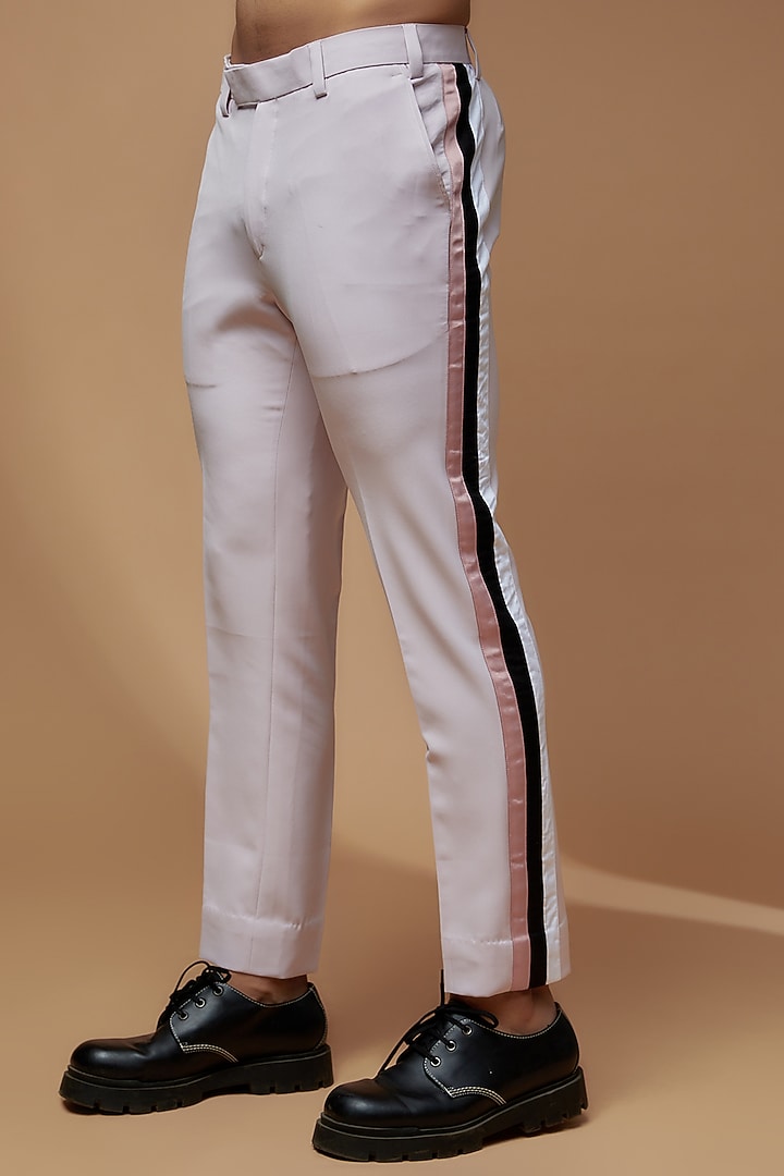 Light Purple Banana Crepe Blazer Set by Dapper & Dare at Pernia's Pop Up Shop