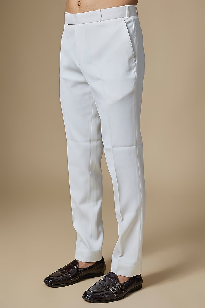 Blue Japanese Twill Zardosi Embroidered Groom Sherwani Set by Dapper & Dare at Pernia's Pop Up Shop