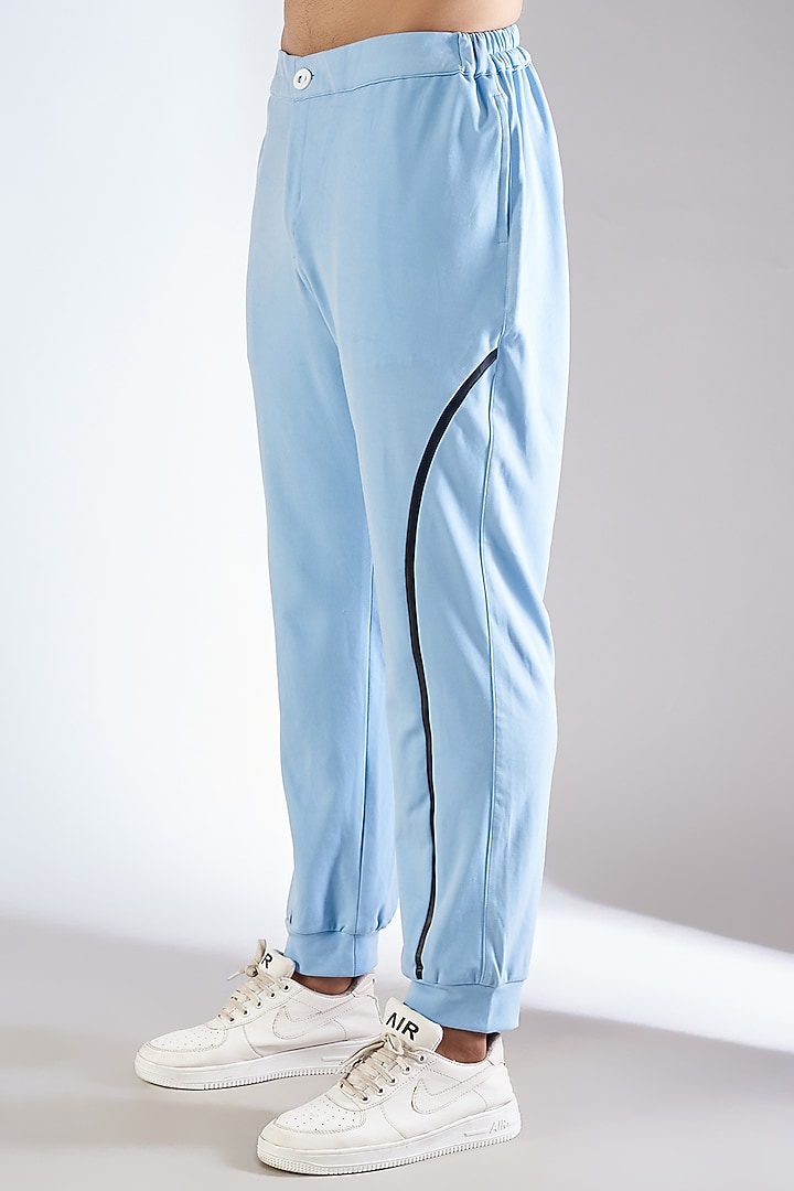 Blue Cotton Co-Ord Set by Dapper & Dare at Pernia's Pop Up Shop