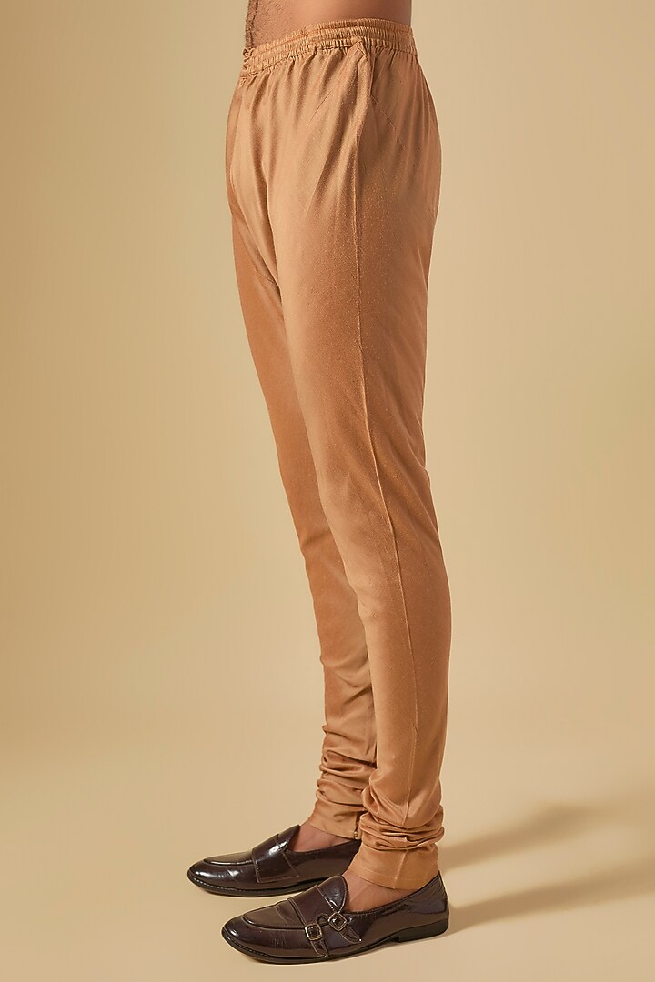 Brown Cotton Jute Cutdana Embellished Groom Indowestern Set by Dapper & Dare at Pernia's Pop Up Shop