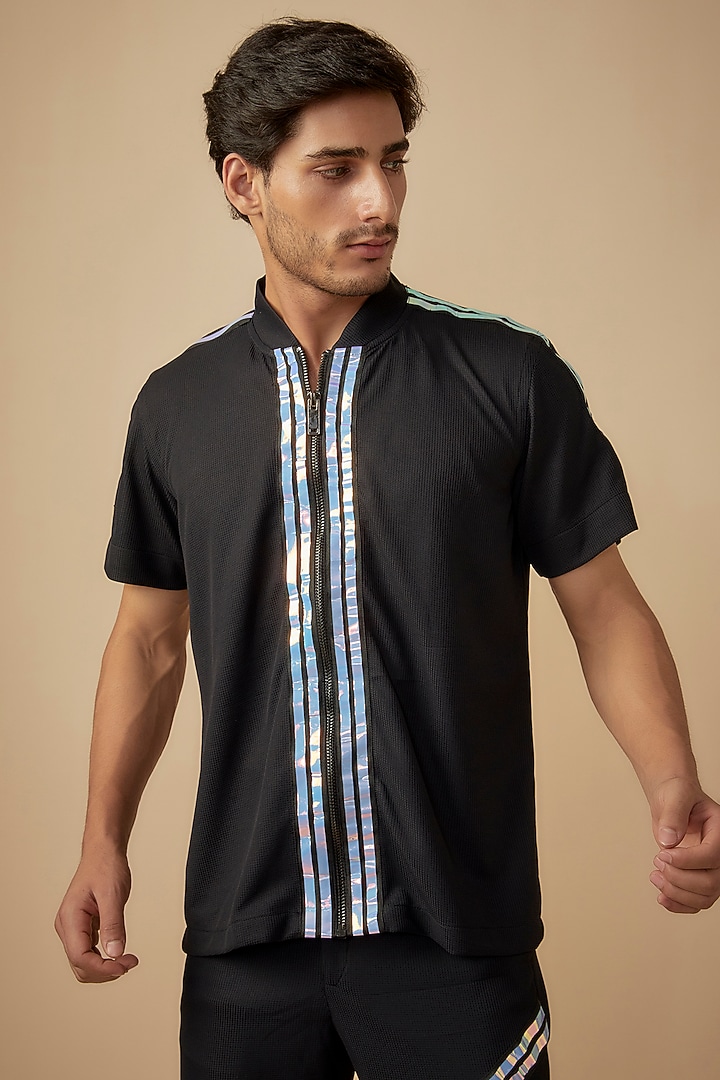 Black Sepia Yarn Co-Ord Set by Dapper & Dare at Pernia's Pop Up Shop