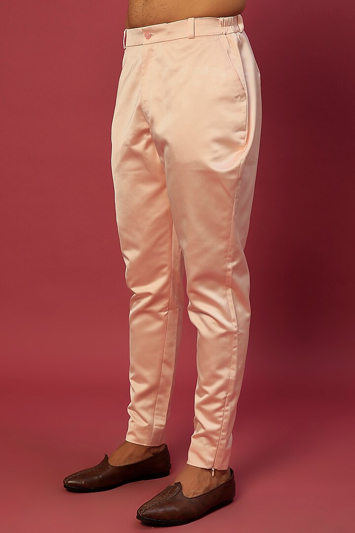 White Velvet Wedding Bandhgala Jacket Set by Dapper & Dare at Pernia's Pop Up Shop