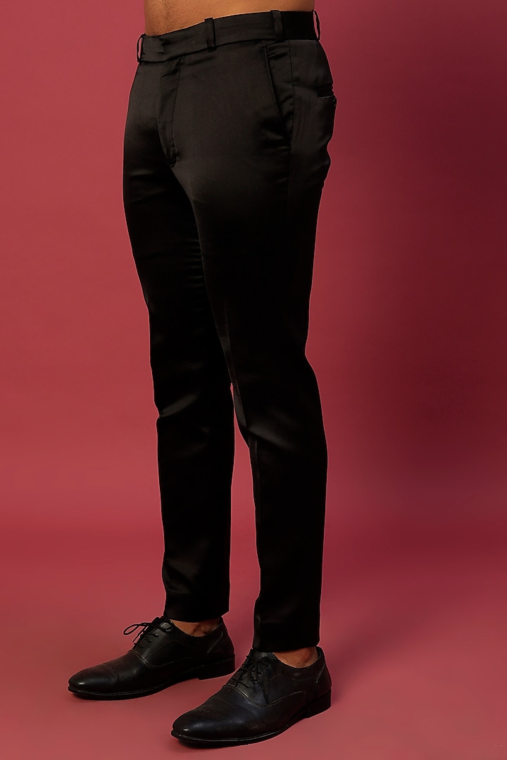 Black Velvet Tuxedo Set by Dapper & Dare at Pernia's Pop Up Shop