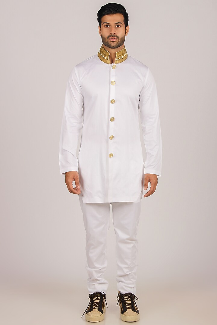 White Embellished Jacket Set
by Dapper & Dare at Pernia's Pop Up Shop