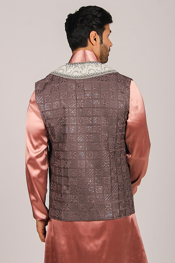 Brown Embroidered Jacket Set
by Dapper & Dare at Pernia's Pop Up Shop