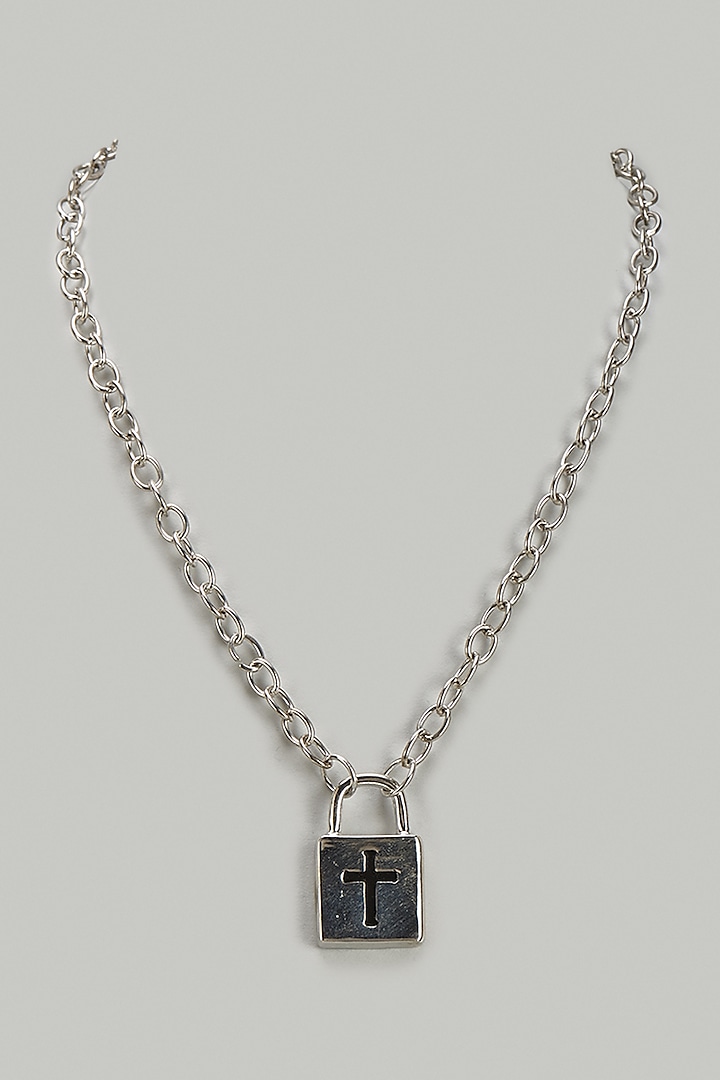 Diamond Lock Pendant 