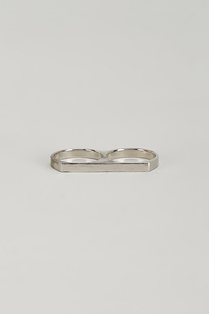 Silver Plated Knuckle Ring by DASHIA