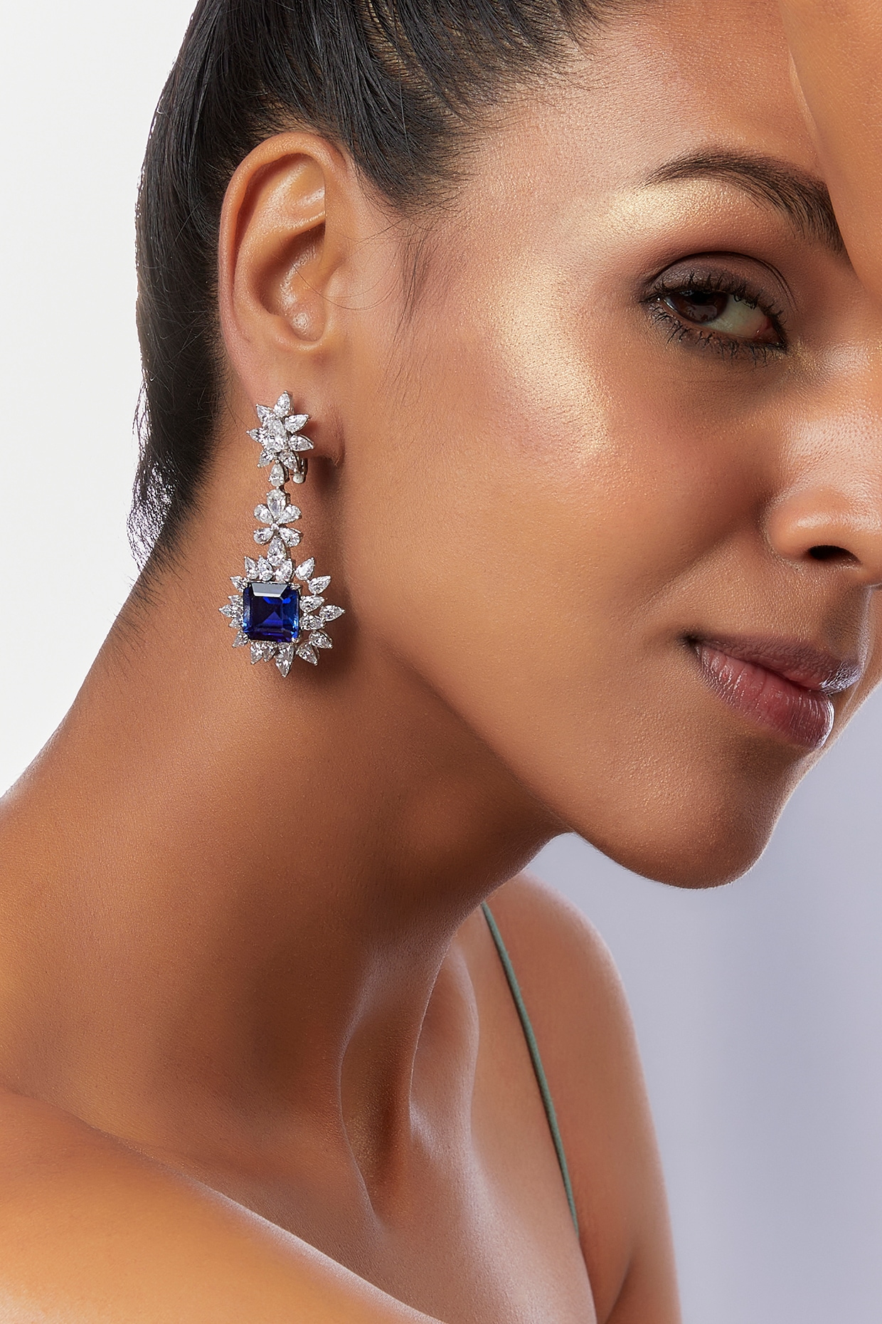 Swarovski Crystal Teardrop Earrings Navette Drop Earrings Wedding Jewelry  Bridesmaid Gift Cubic Zirc on Luulla