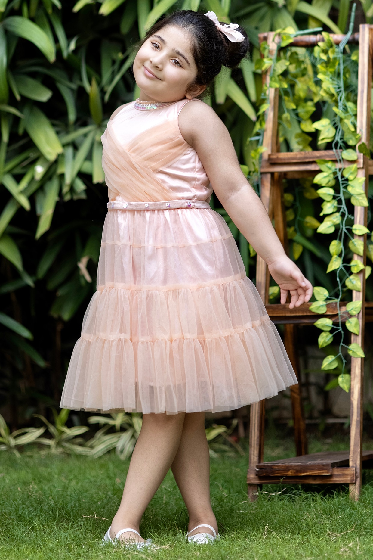 Peach Couture Dress