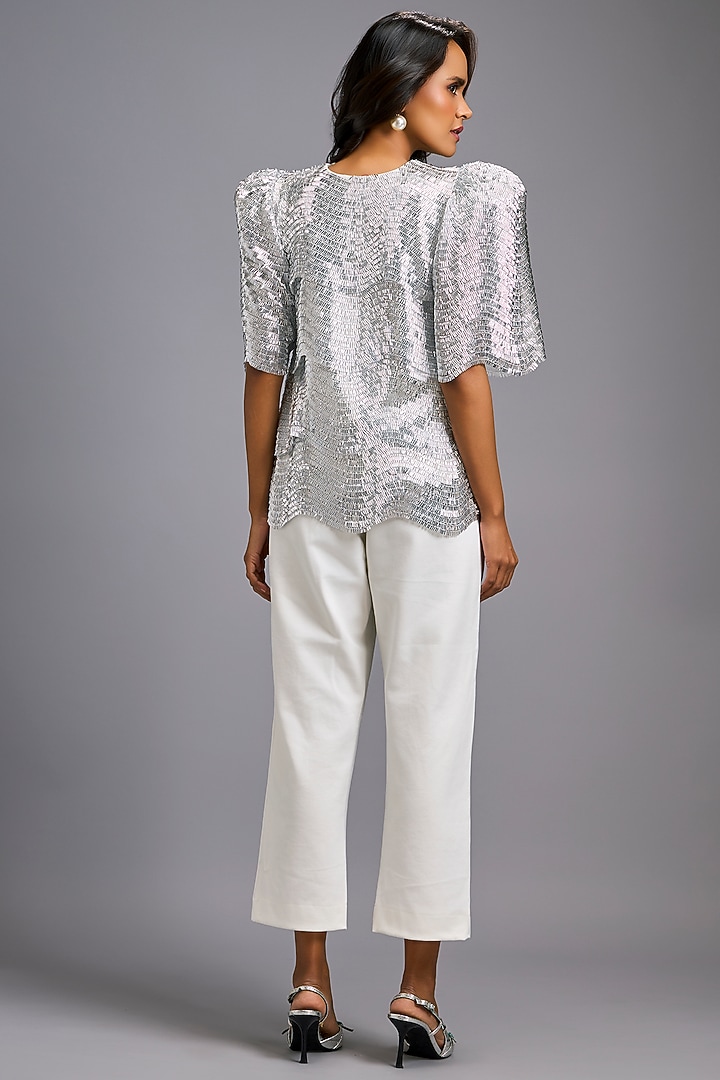 White Roma Co-Ord Set by Deepika Arora at Pernia's Pop Up Shop