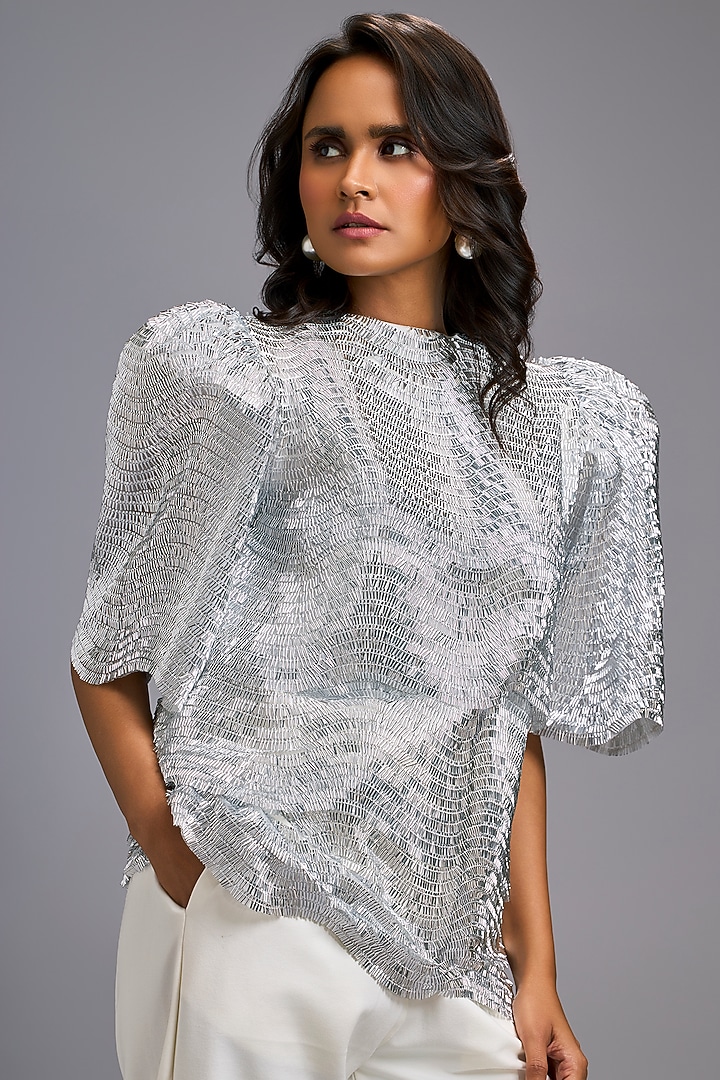 White Roma Co-Ord Set by Deepika Arora at Pernia's Pop Up Shop