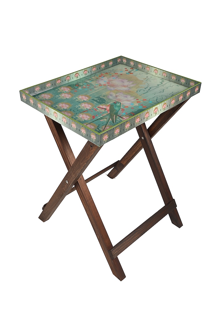 Green Butler Folding Table by Artychoke
