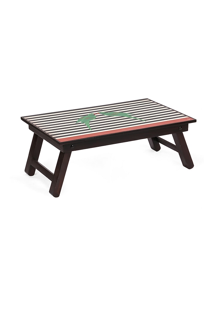 Black & Green Bed Folding Table by Artychoke at Pernia's Pop Up Shop