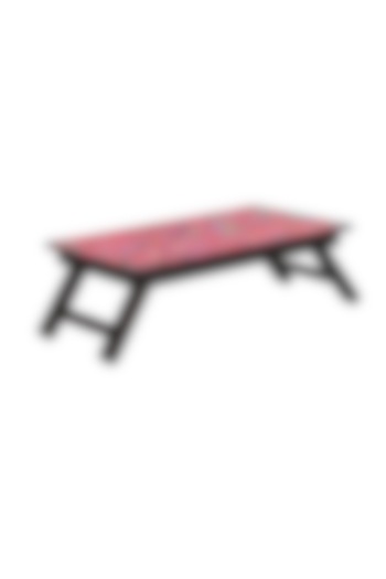 Pink Bed Folding Table by Artychoke