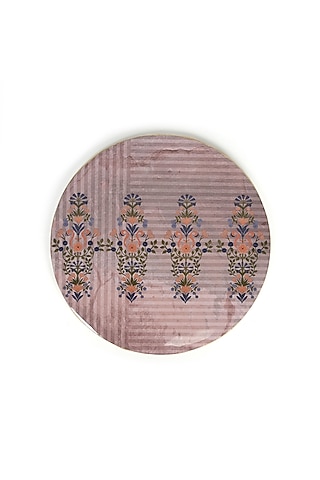 Pink Wood Trivet Set (Set of 2) by Artychoke