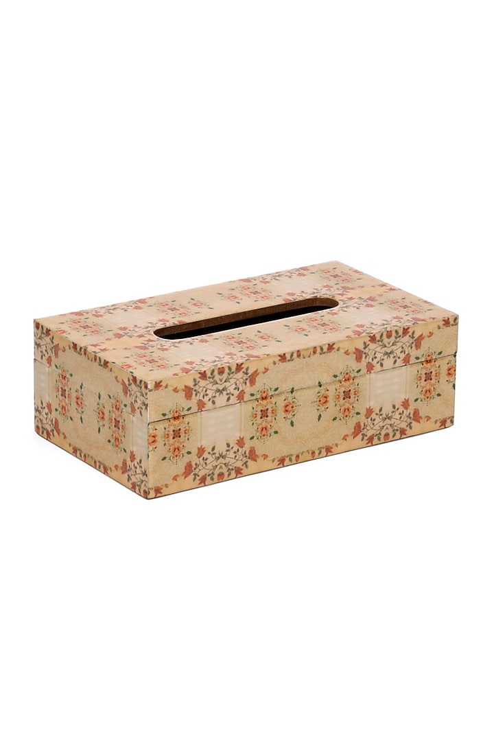 Sepia Brown Wood Tissue Box by Artychoke at Pernia's Pop Up Shop