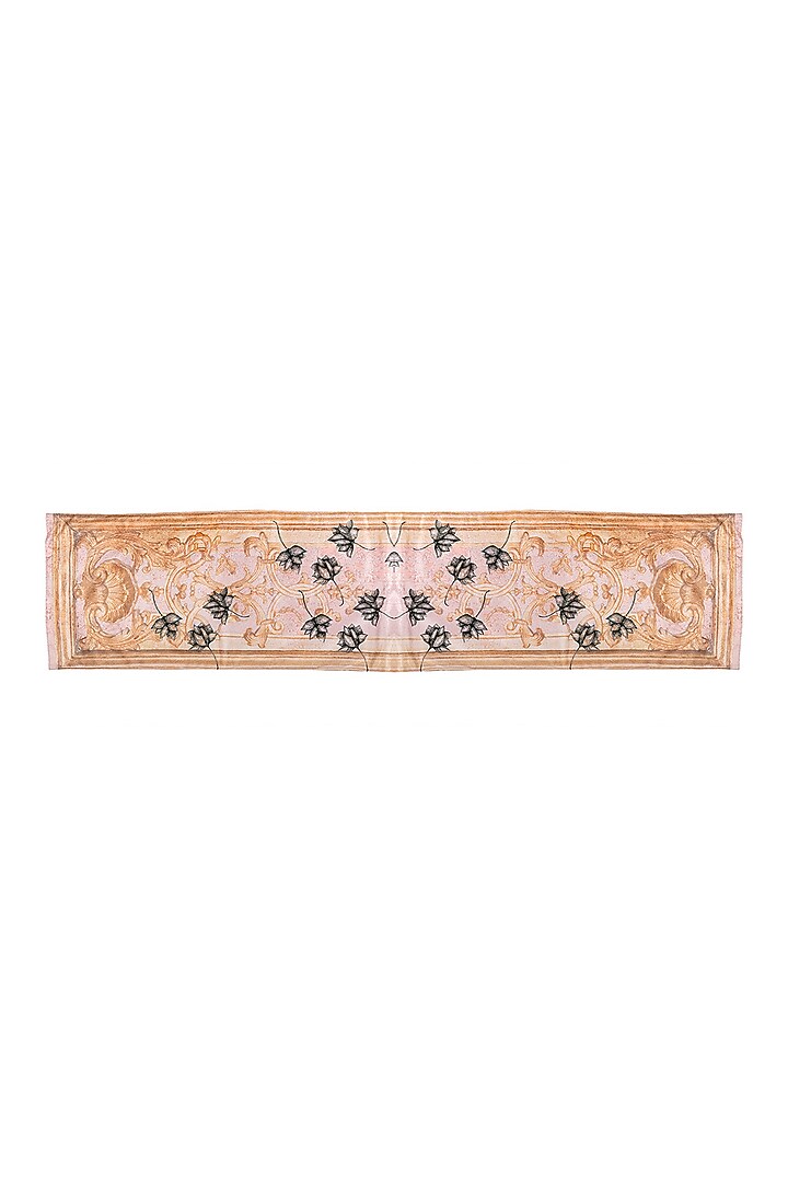 Pink Velvet Handcrafted Table Runner by Artychoke at Pernia's Pop Up Shop