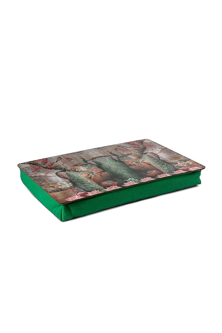 Green Peacock Lap Table by Artychoke