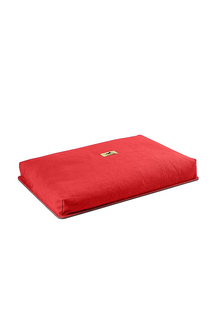 Red Rustica Wooden Lap Table by Artychoke at Pernia's Pop Up Shop