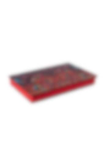 Red Wandering Lap Table by Artychoke