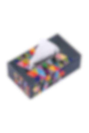 Multi Colored Triad Tissue Box by Artychoke