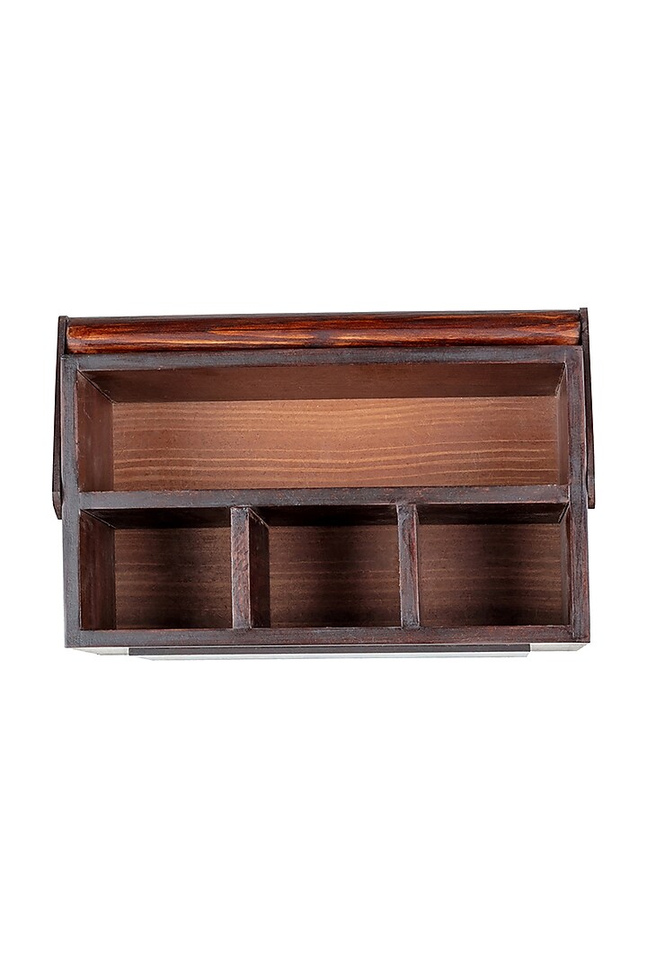 Nandi Blue Wooden Organiser by Artychoke at Pernia's Pop Up Shop