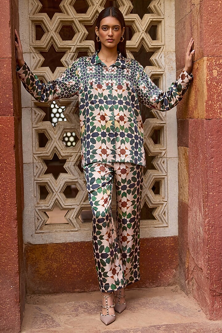 Multi-Colored Viscose Printed Top by Dash and Dot at Pernia's Pop Up Shop