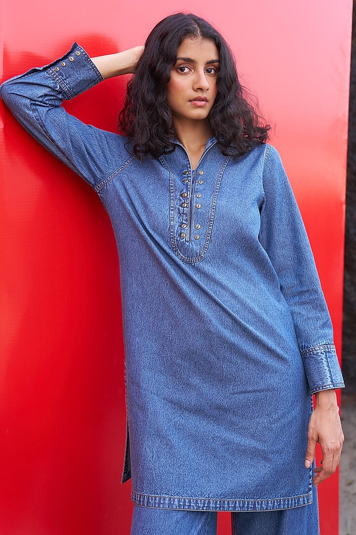 Indigo Denim Co-ord main image 0