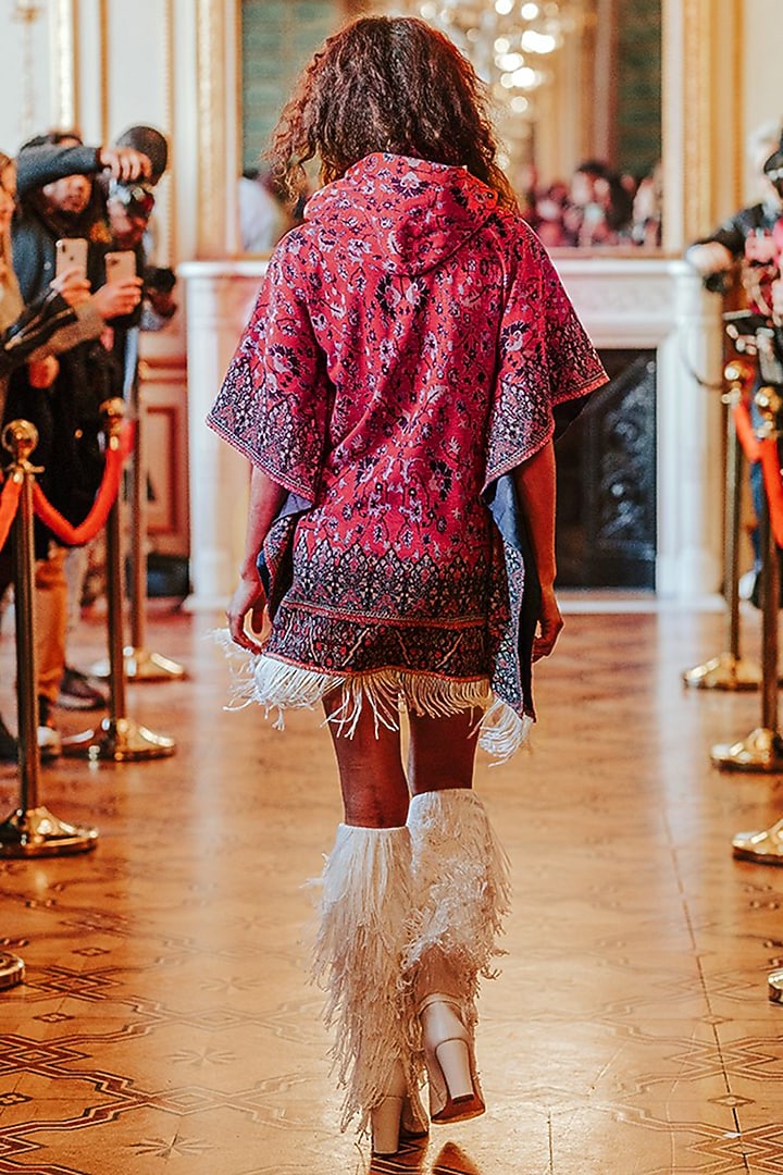 poncho dress design 30 Latest and New Model Cape Dresses For Women (2022)