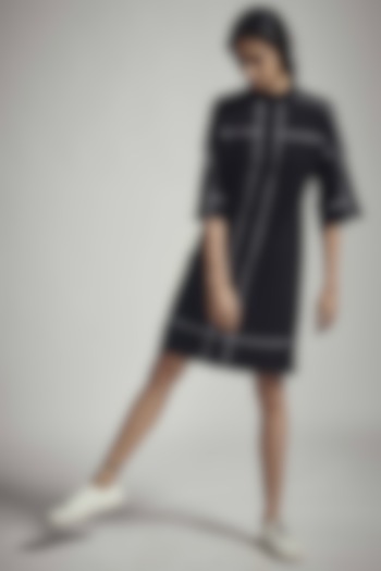 Black Shift Summer Dress by Dash and Dot at Pernia's Pop Up Shop