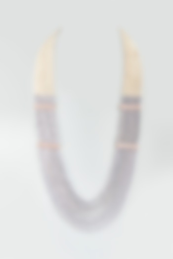 Kidiya Moti Pearls Layered Necklace by Desi Bijouu at Pernia's Pop Up Shop