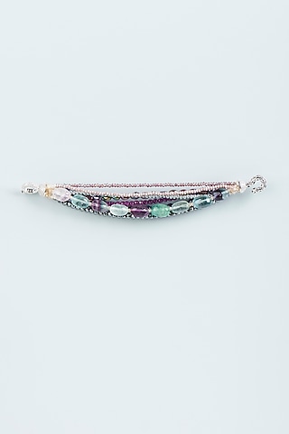 Multi-Colored Beaded Bracelet by Desi Bijouu