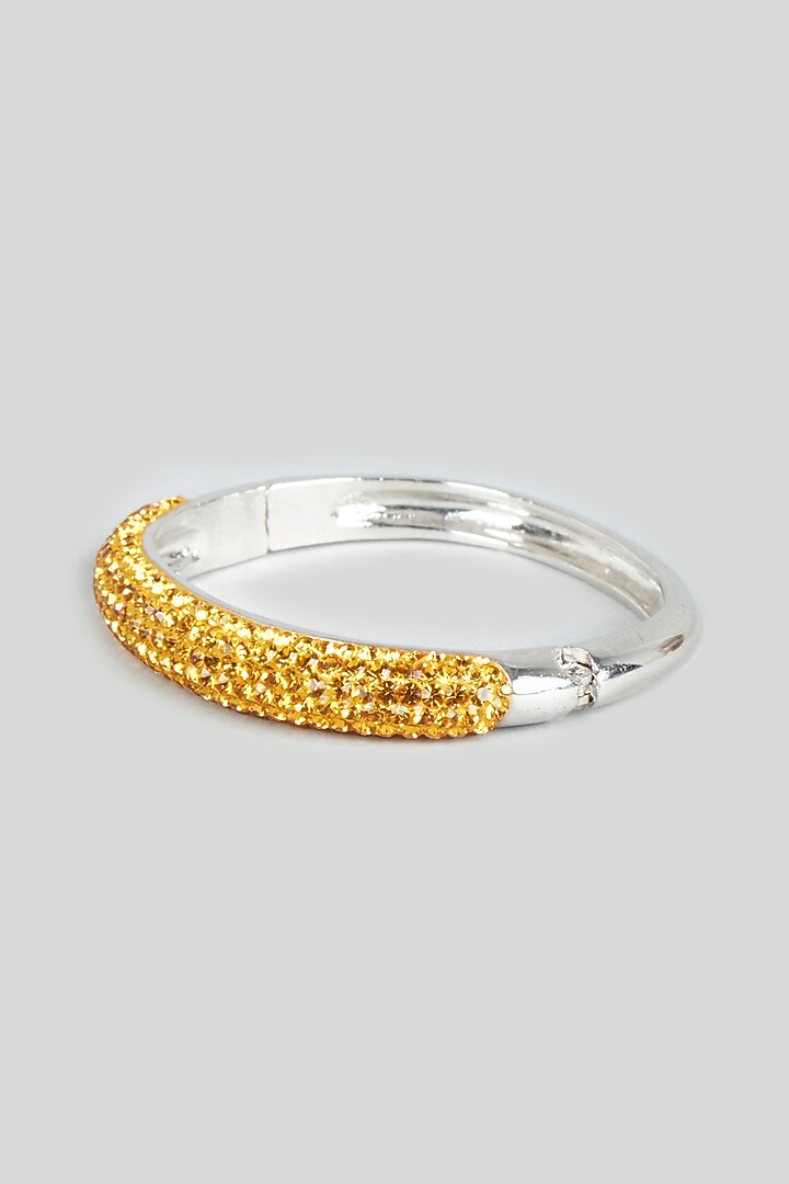 Yellow Swarovski Bracelet by Desi Bijouu at Pernia's Pop Up Shop