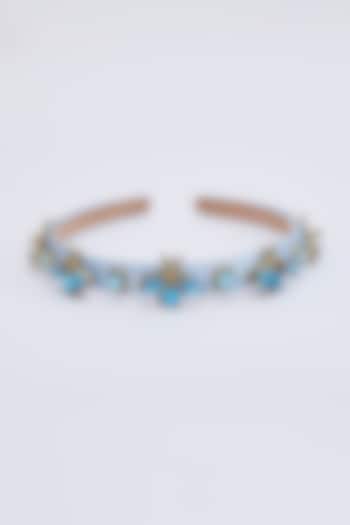 Gold Finish Motif Hairband by Desi Bijouu at Pernia's Pop Up Shop