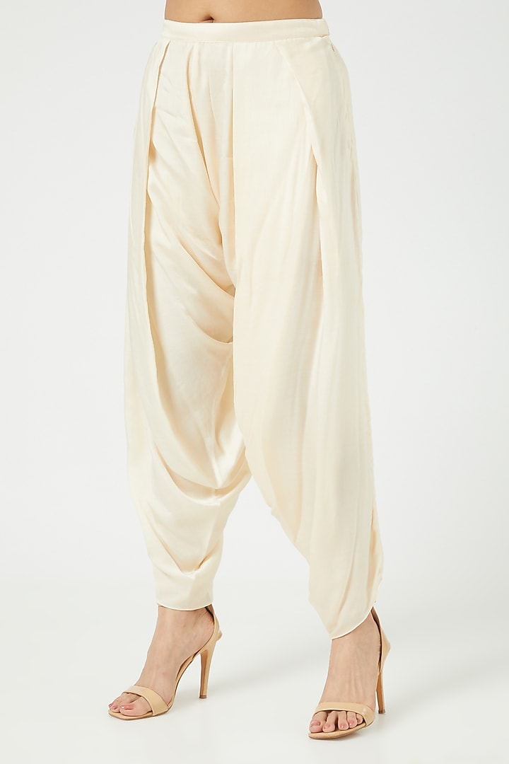 Green Chanderi Jacket Set by Debyani at Pernia's Pop Up Shop