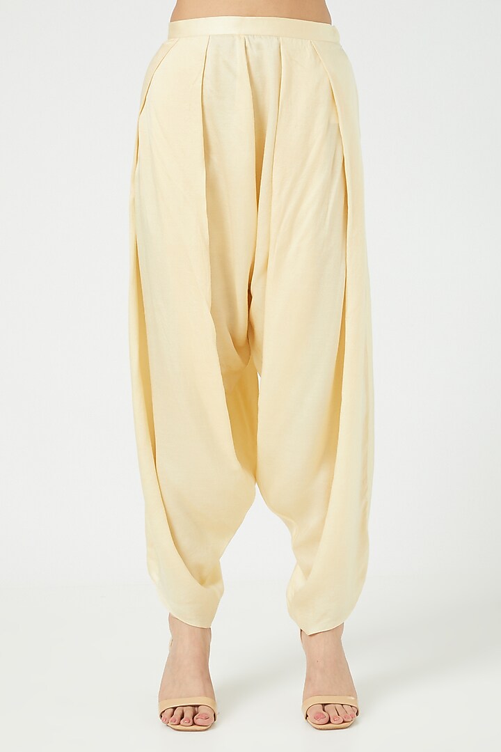 Green High-Low Jacket Set by Debyani at Pernia's Pop Up Shop