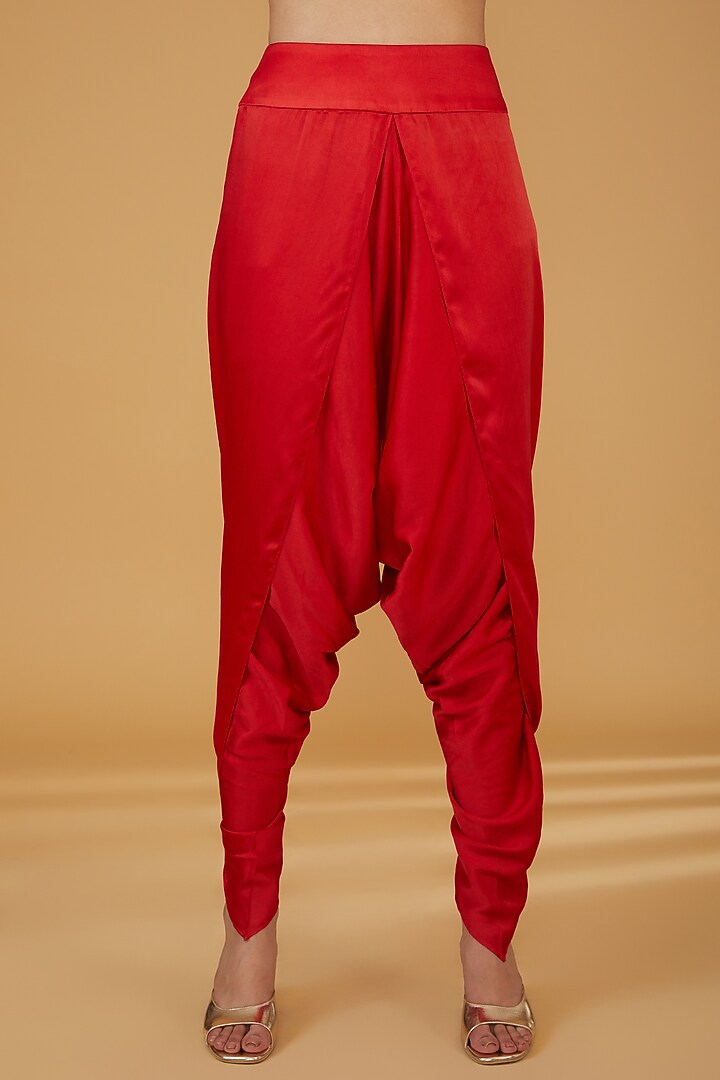 Emerald Green Chanderi Silk Co-Ord Set by Debyani at Pernia's Pop Up Shop