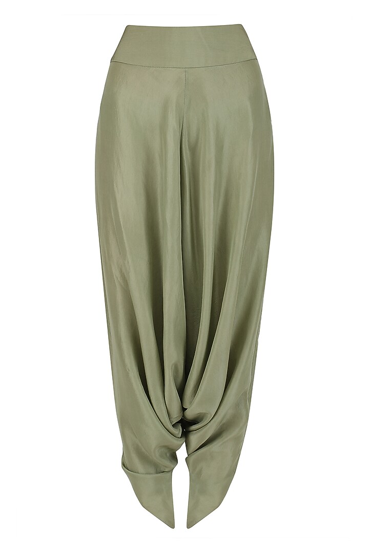 Pale blue sequins embroidered tunic and dhoti pants set available only at Pernia's Pop Up Shop.