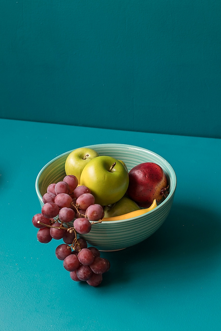 Sea Green Ceramic Bowl by The 7 Dekor at Pernia's Pop Up Shop