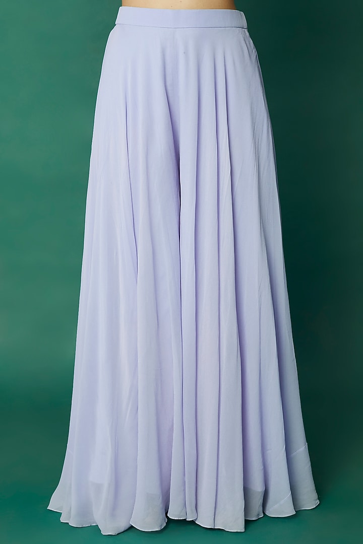 Powder Blue Jacket Set by Desi Vastra at Pernia's Pop Up Shop