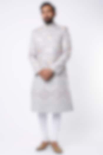 White Churidar Pants In Cotton Lycra by Dev R Nil Men at Pernia's Pop Up Shop