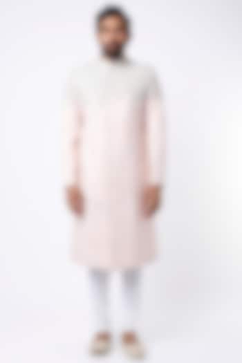 White Cotton Lycra Churidar Pants by Dev R Nil Men at Pernia's Pop Up Shop