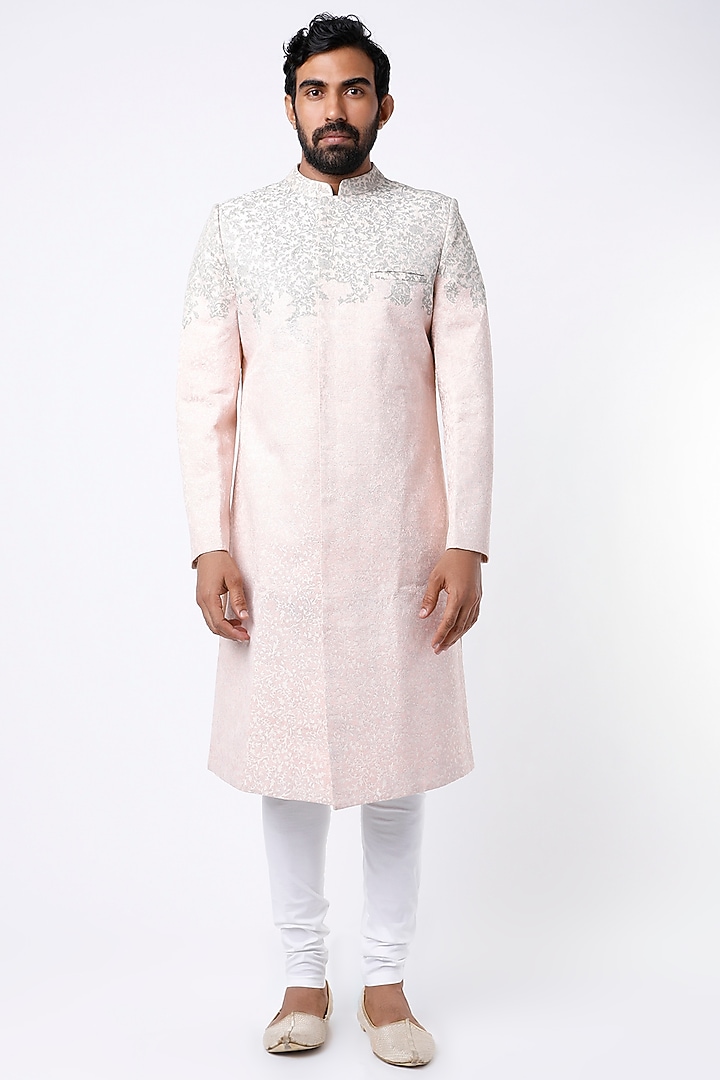 White Cotton Lycra Churidar Pants by Dev R Nil Men at Pernia's Pop Up Shop