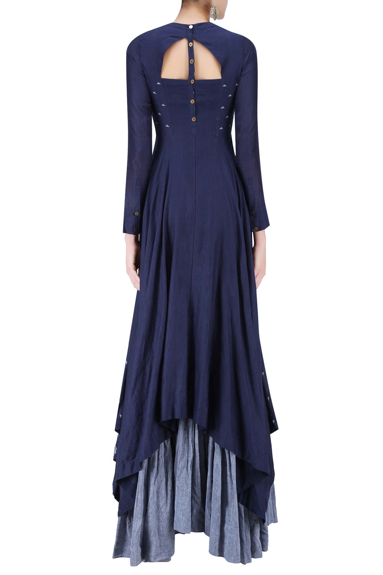 indigo rose maxi dress