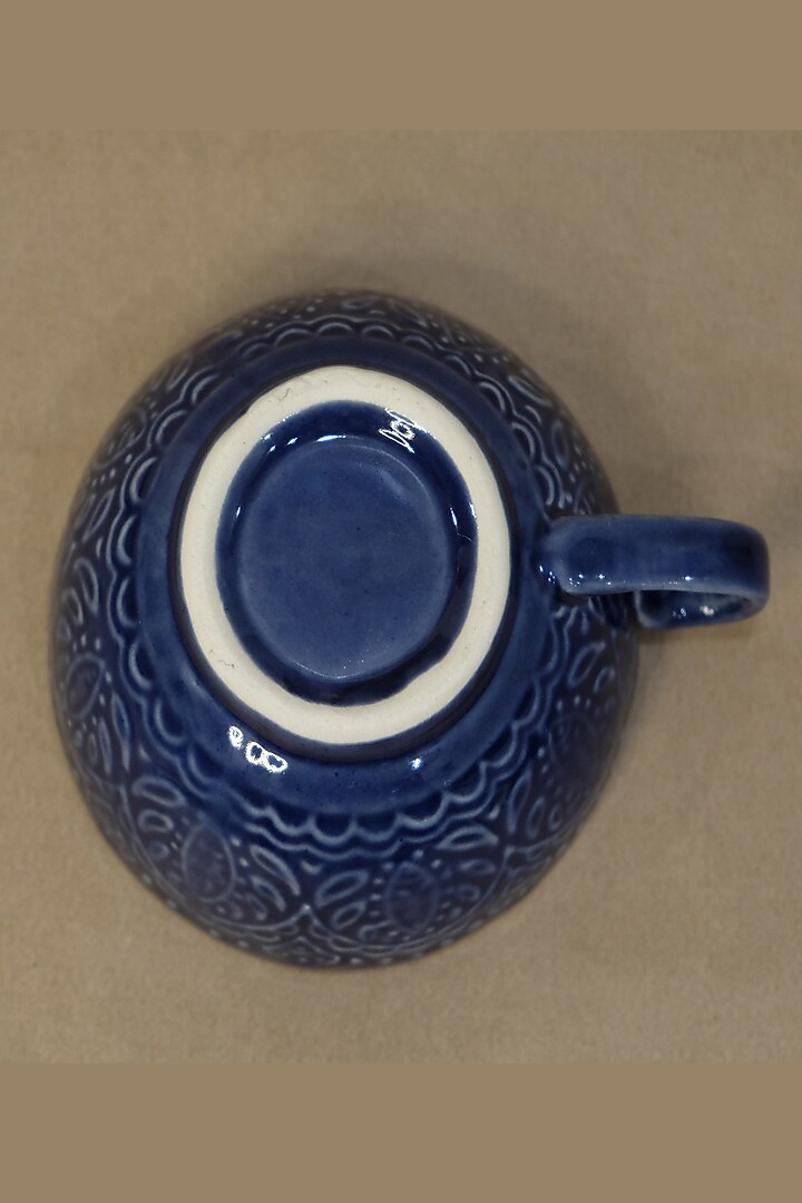 Blue Ceramic Bowls (Set Of 2) by Design Gaatha at Pernia's Pop Up Shop