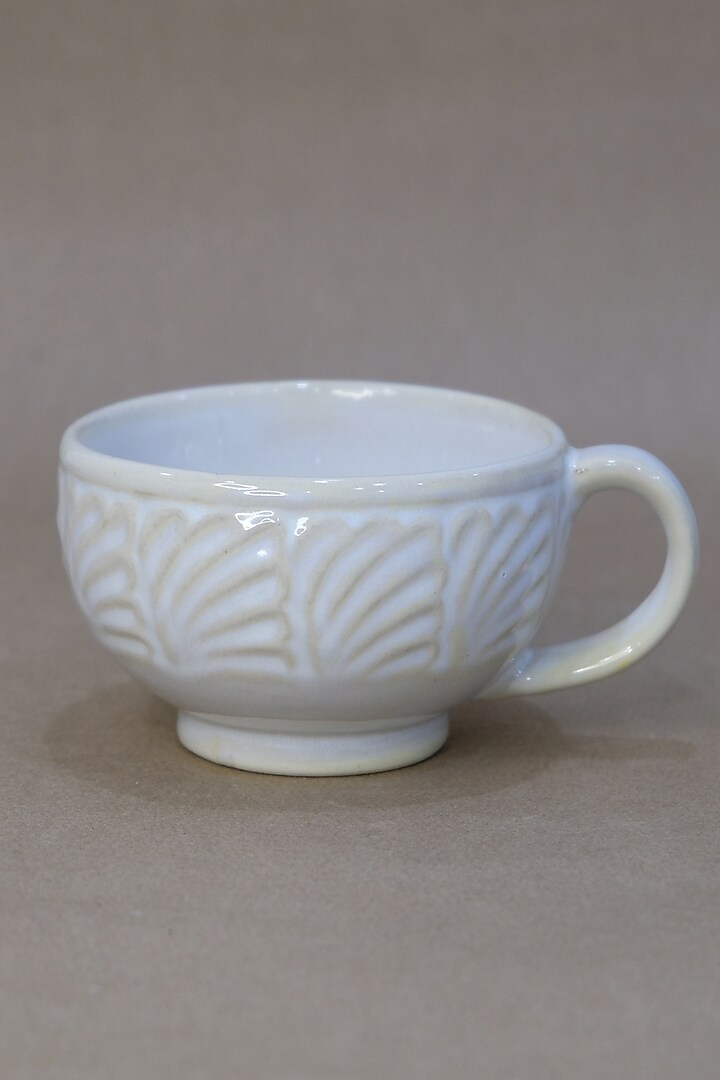 White Ceramic Bowls (Set Of 2) by Design Gaatha at Pernia's Pop Up Shop