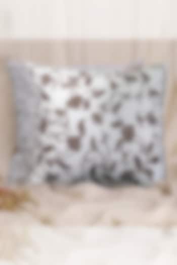 Cream & Brown Printed Cushion Covers (Set of 2) by Design Gaatha at Pernia's Pop Up Shop